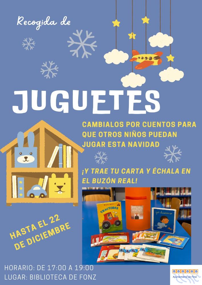 Imagen La Biblioteca recoge juguetes para los niños desfavorecidos