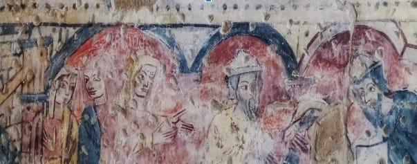 Imagen Presentación de las pinturas murales aparecidas en la iglesia templaria de Cofita