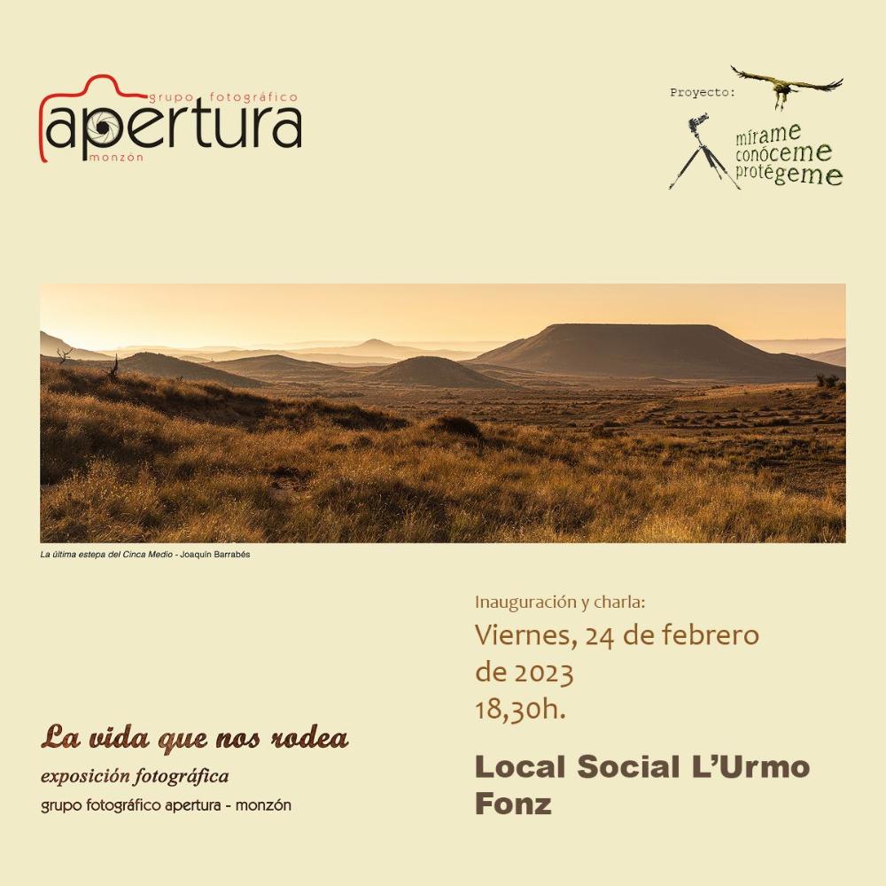 Imagen El grupo Apertura expone en Fonz la muestra fotográfica ‘La vida que nos rodea’