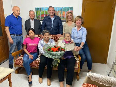 Imagen Trinidad Riverola Colomina celebra en Fonz sus 100 años