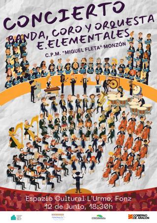 Imagen Concierto de los alumnos del Conservatorio de Monzón
