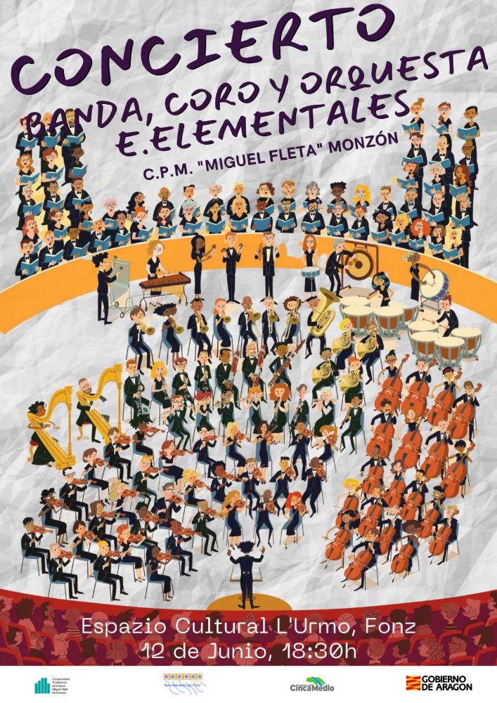 Imagen Concierto de los alumnos del Conservatorio de Monzón