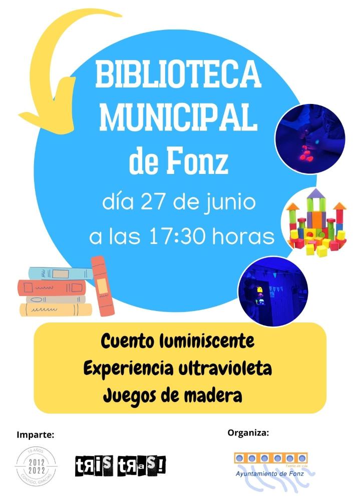 Imagen Cuento Luminiscente en la Biblioteca