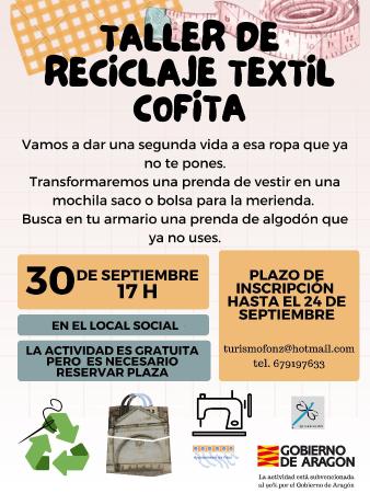 Imagen Taller de reciclaje textil en Cofita