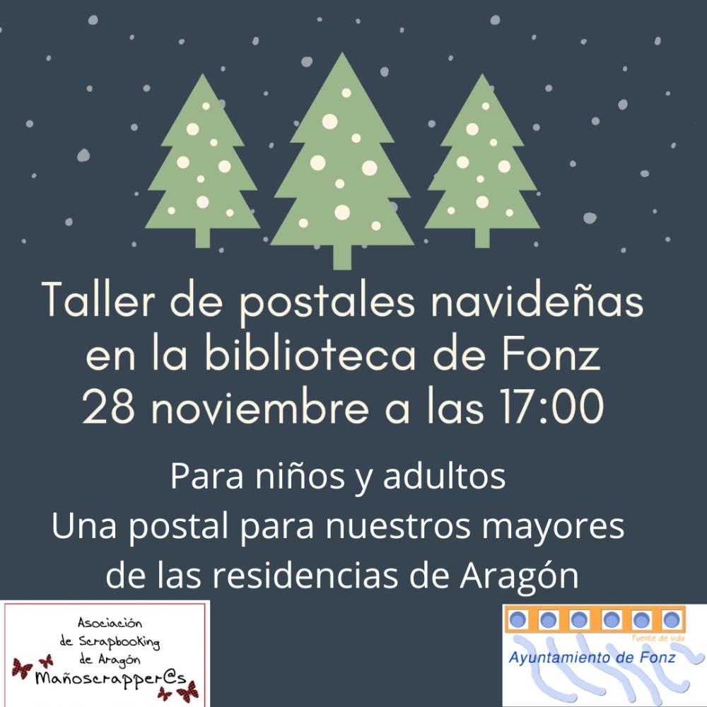 Imagen La Biblioteca de Fonz felicita a los usuarios de las residencias de Aragón