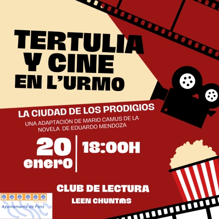 Imagen Tertulia literaria y cine 'La ciudad de los prodigios'