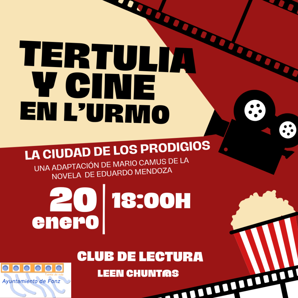Imagen Tertulia literaria y cine 'La ciudad de los prodigios'
