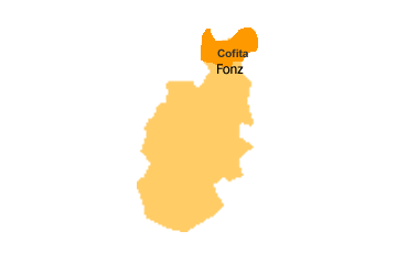 Imagen: Situación en la comarca del Cinca Medio