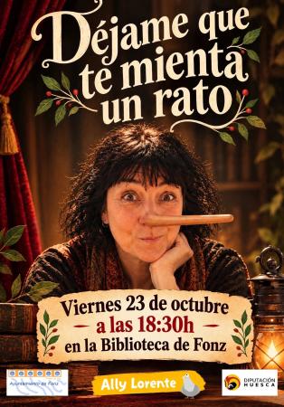 Imagen Cuentacuentos: "Dejame que te mienta un rato"